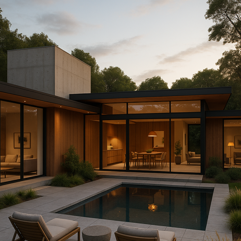 Modern villa Syd Arkitekt
